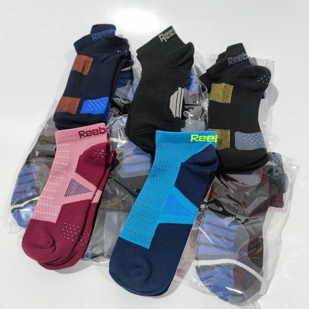 Kaos Kaki Reebok Run/Train Socks Original