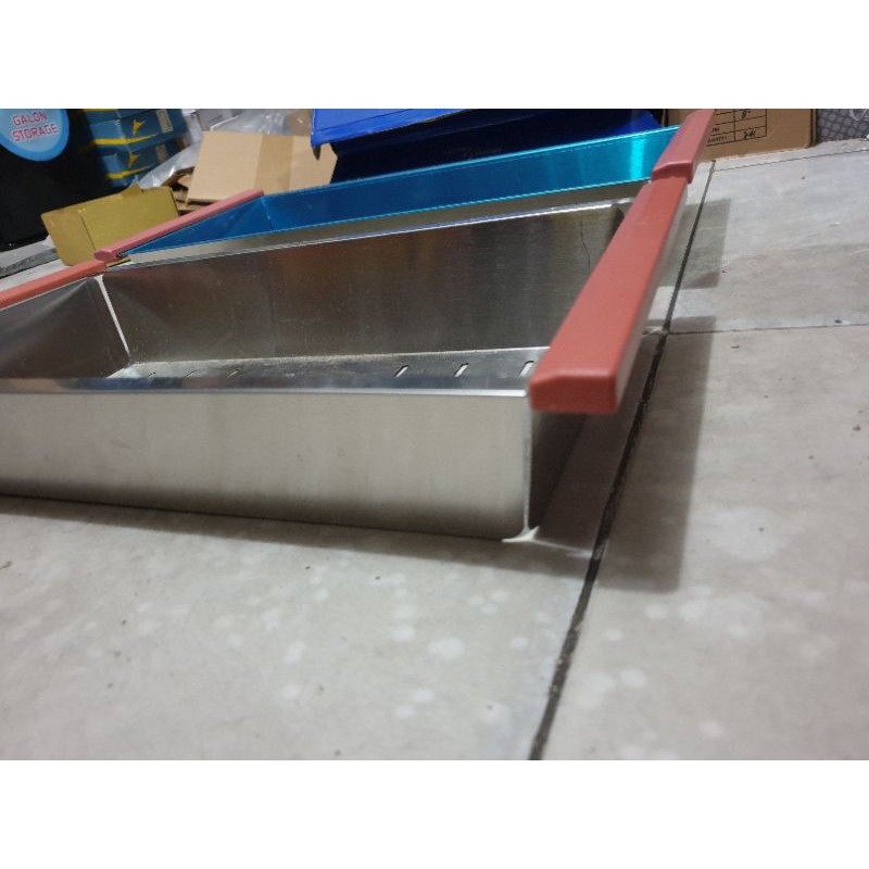 keranjang peniris stainless 35cm x 20cm