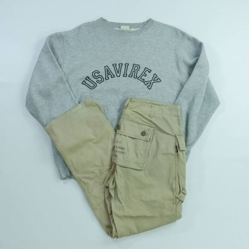 avirex monkey pants khakis