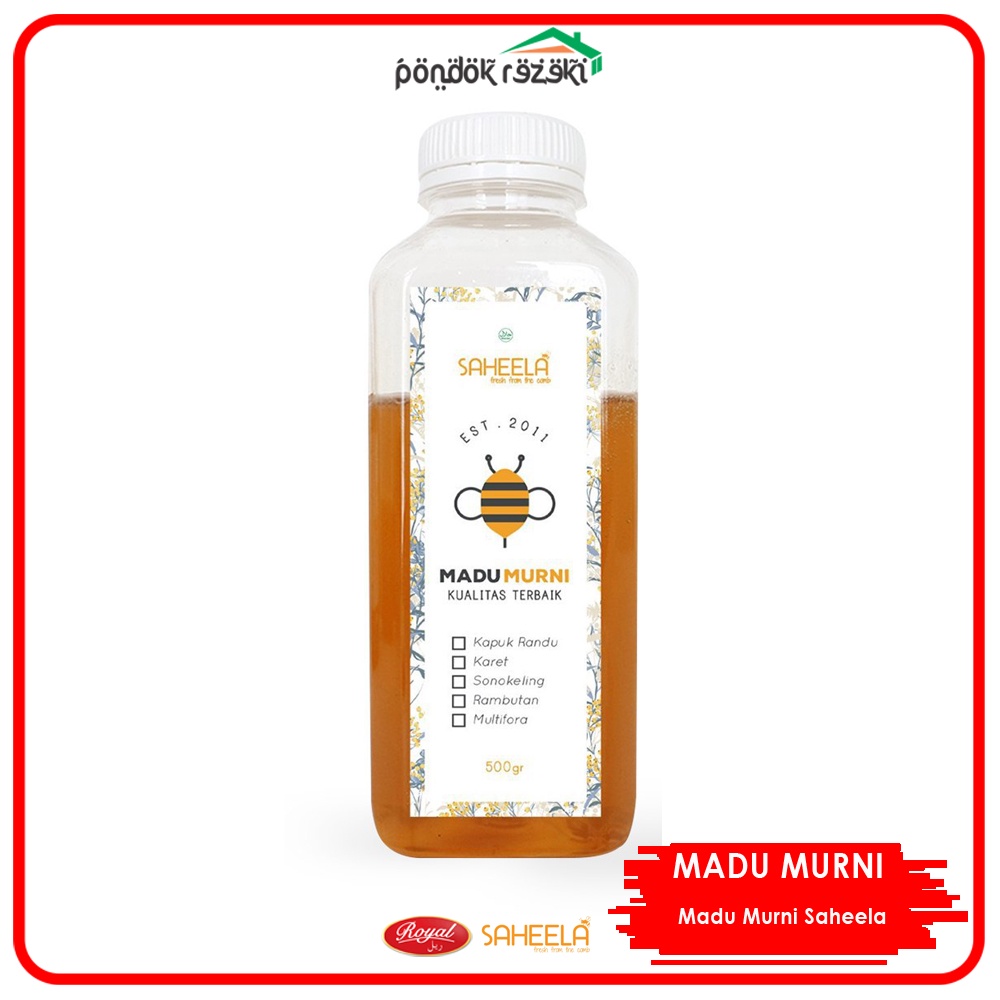 

Madu Murni Saheela 500Gram Natural Honey