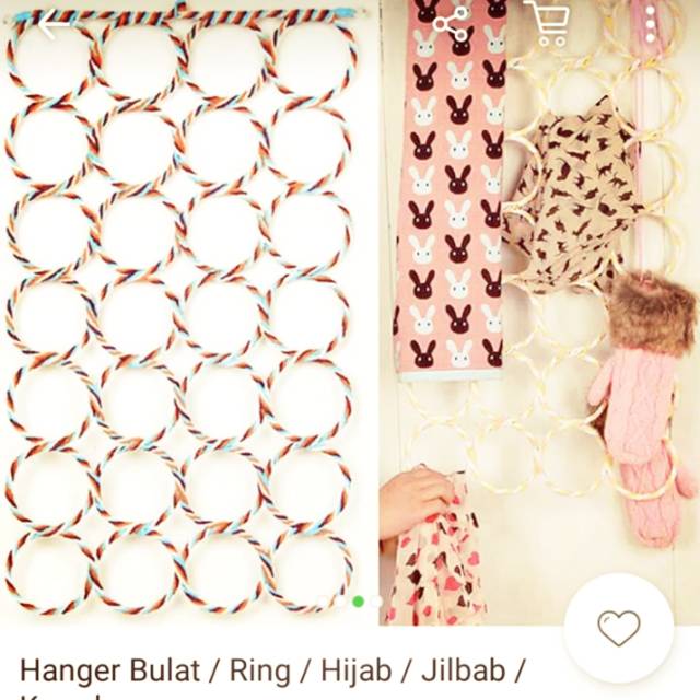 Hanger jilbab /hijab/bulat 28 Lobang ( beli 12 bh gratis hanger  bulat  jilbab  1 lsn)