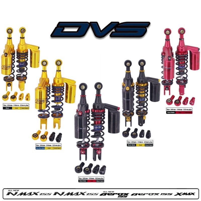 shockbreaker tabung aerox nmax shock variasi nmax aerox tabung atas model yss gplus shock tabung DVS