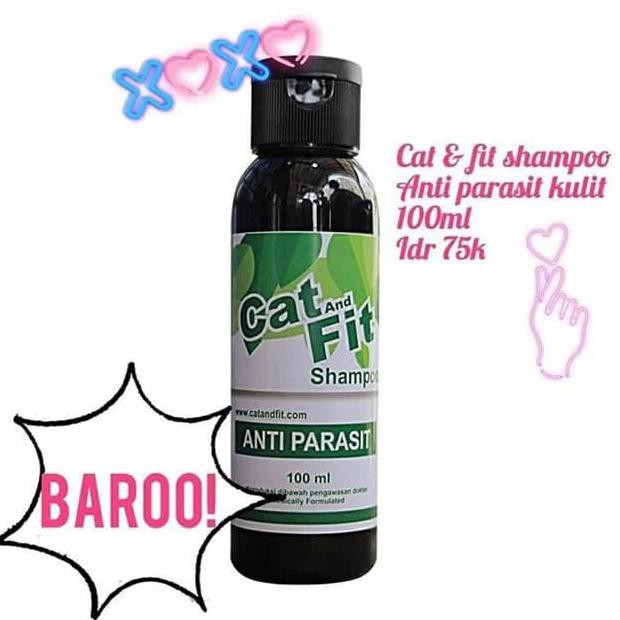 

Cat & Fit Shampoo - Anti parasit kulit kucing anjing