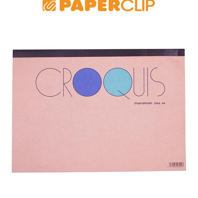 

Hemat Sketchbook Maruman Croquis S262 A4 100S Gilaa!!!