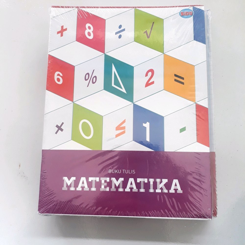 

BUKU MATEMATIKA / BUKU SIDU MATEMATIKA