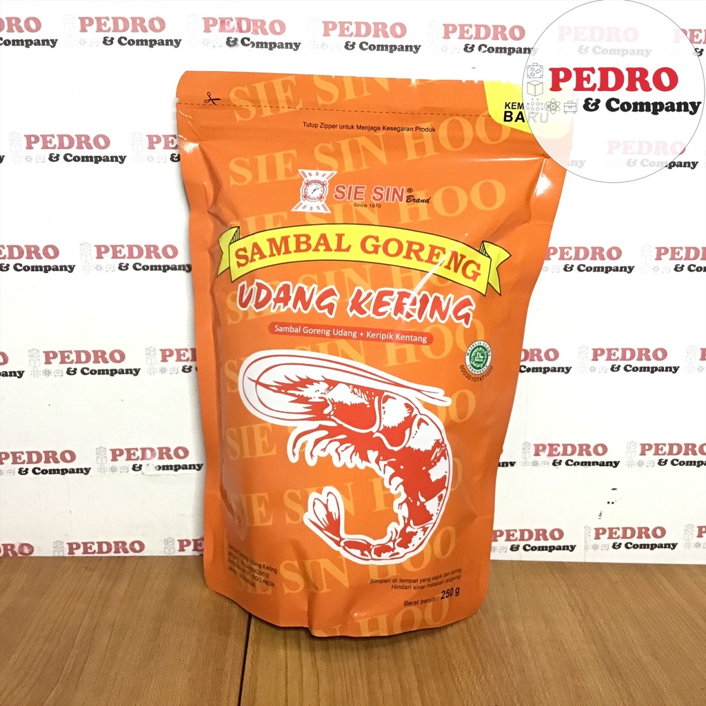 

Sie Sin Brand - Sambal goreng udang kripik kentang 250 gr