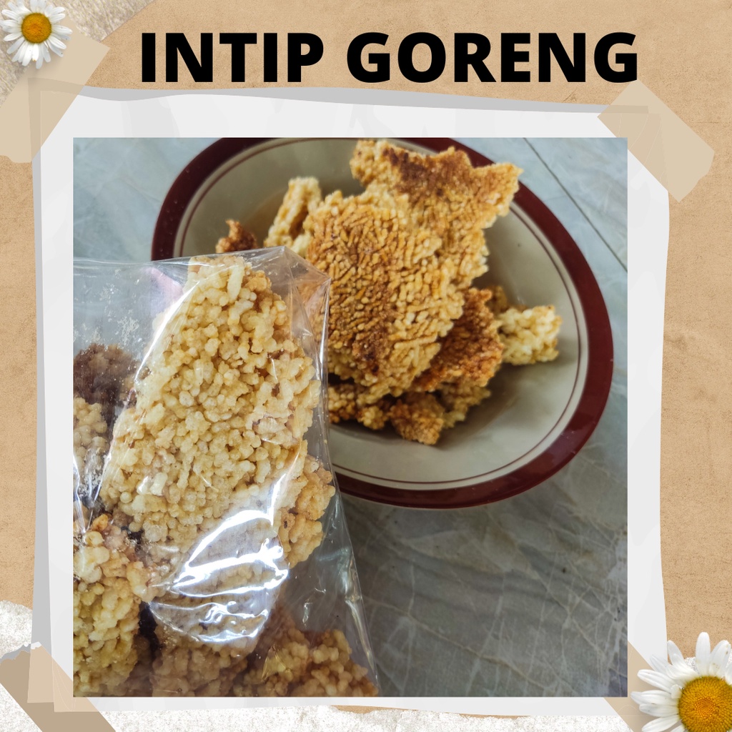 

Intip Goreng Asin / Kerak Nasi Makanan Tradisional Daerah 125 gram 250 gram