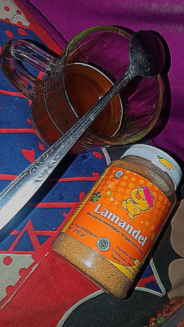Lamandel Botol - Obat Sakit Tenggorokan - Obat Sakit Amandel