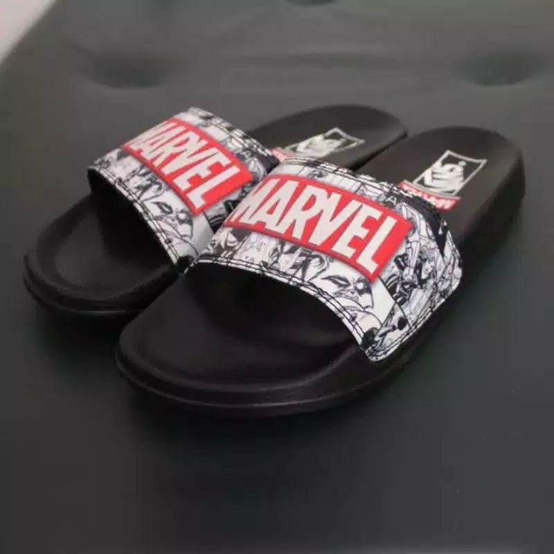 [Bisa COD] SUPER MURAH !! SANDAL SLIP ON VENNS MARVELL / SANDAL SLOP VENNS MARVEL KARAKTER / SENDAL VANSS PRIA WANITA