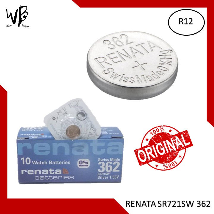 Baterai Renata 362 Sr721sw