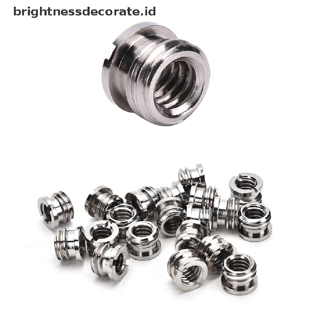 1 Pak (10Pcs) Sr10 3 / 8 &quot;- 16-1 / 4&quot; - 20 &quot;Adapter Konverter Sekrup Bushing