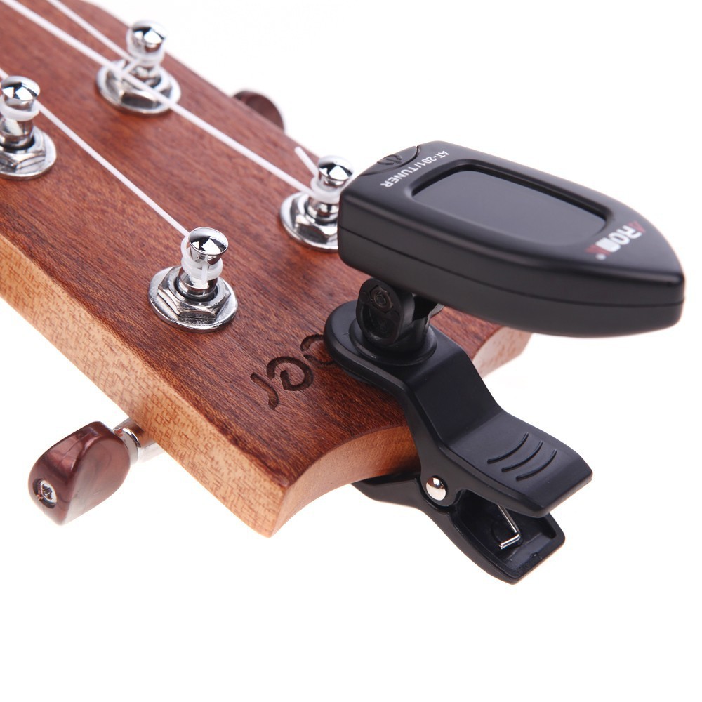 Tuner Guitar Aroma AT-201 Clip-on Tuning for Gitar, Bass, ukulele