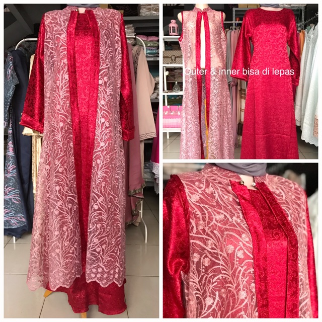 BAJU PESTA LALUNA DRESS MEWAH