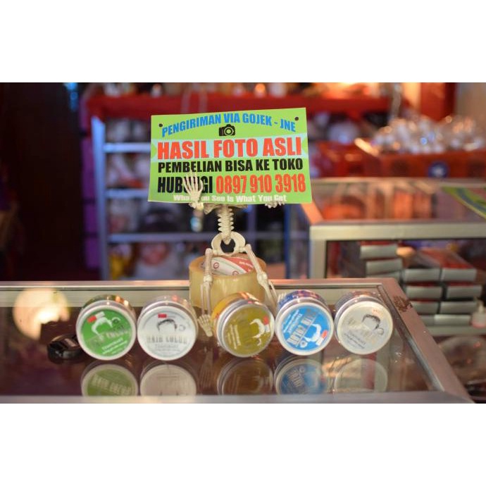 pomade warna pewarna rambut temporer tidak permanen joker sementara