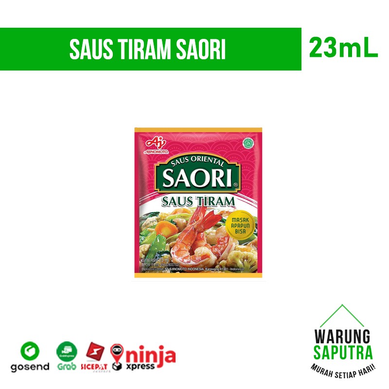 

Saori Saus Oriental Sachet Bandung 23mL