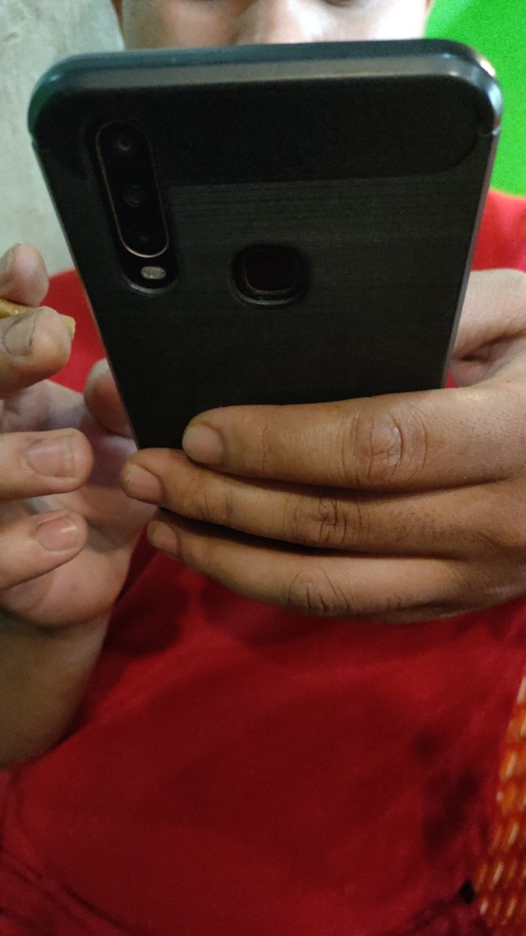 Kemeja Batik Pria Motif Blarak Biru