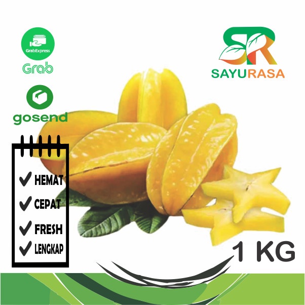 

BELIMBING FRESH 1KG