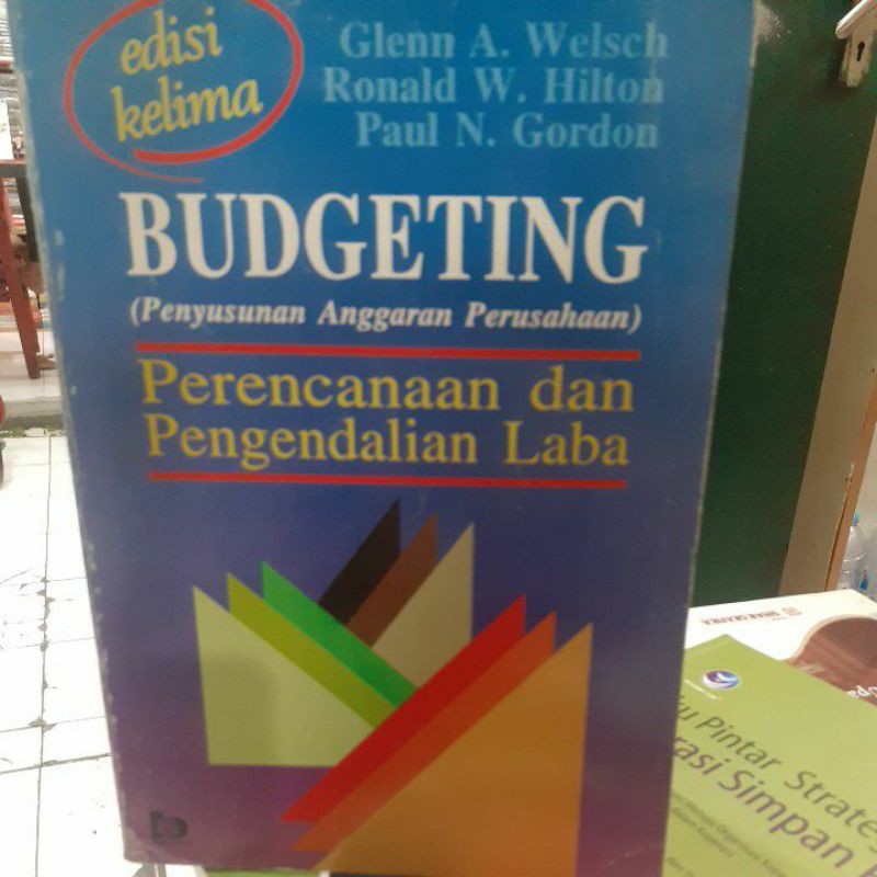 budgeting perencanaan dan pengendalian laba glenn a welsch