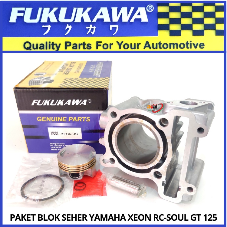 Blok Seher Komplit Piston Ring Xeon Rc Original Fukukawa