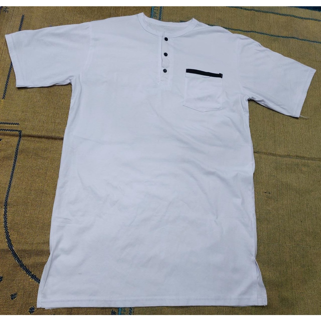 Kaos Kurta Pakistan Pria Muslim/kaos kurta pria Lengan Pendek/kaos list