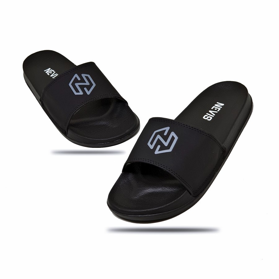 Sendal Selop Casual Santai Nevis NVS 24 Sandal Slide Slop Slip On Pria Wanita ORIGINAL