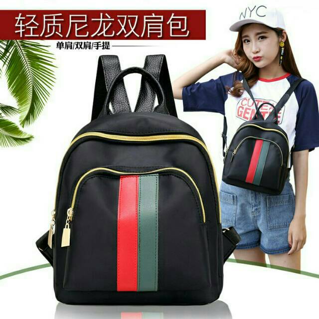So.6523 Backpack Wanita Batam Import #ransel 2020 #tas punggung #ransel murah #tas parasut bagus.