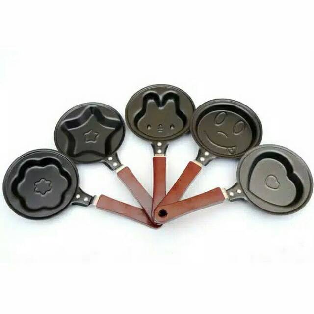 Teflon mini Karakter / mini frypan non-stick/Teflon mini