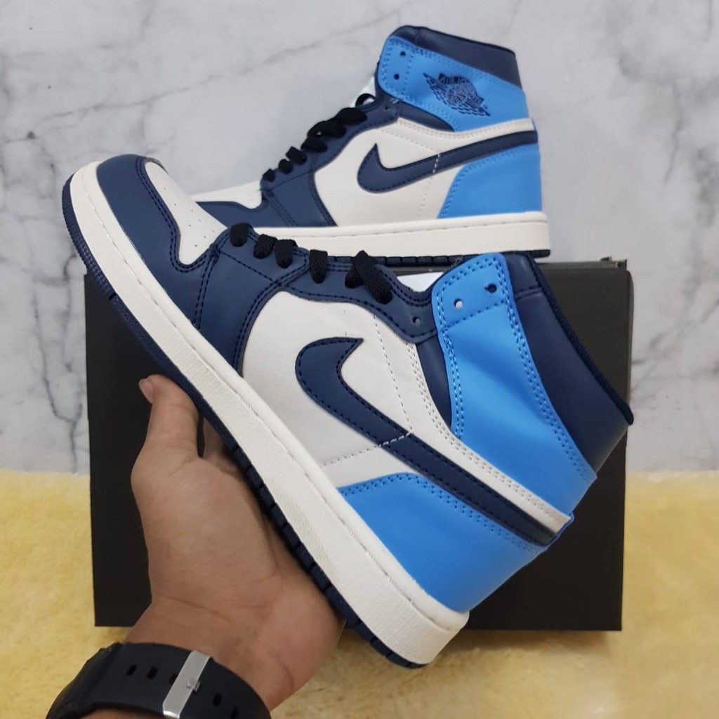 AIR JORDAN 1 OBSIDIAN BLUE