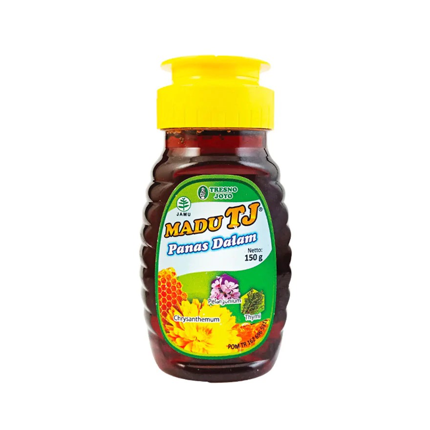 

TRESNO JOYO/MADU TJ PANAS DALAM/LEMON/KURMA/HERBAL/150GRAM/KEMASAN ANTI TUMPAH/DAYA TAHAN TUBUH/JAHE MERAH/MURNI 500GRAM