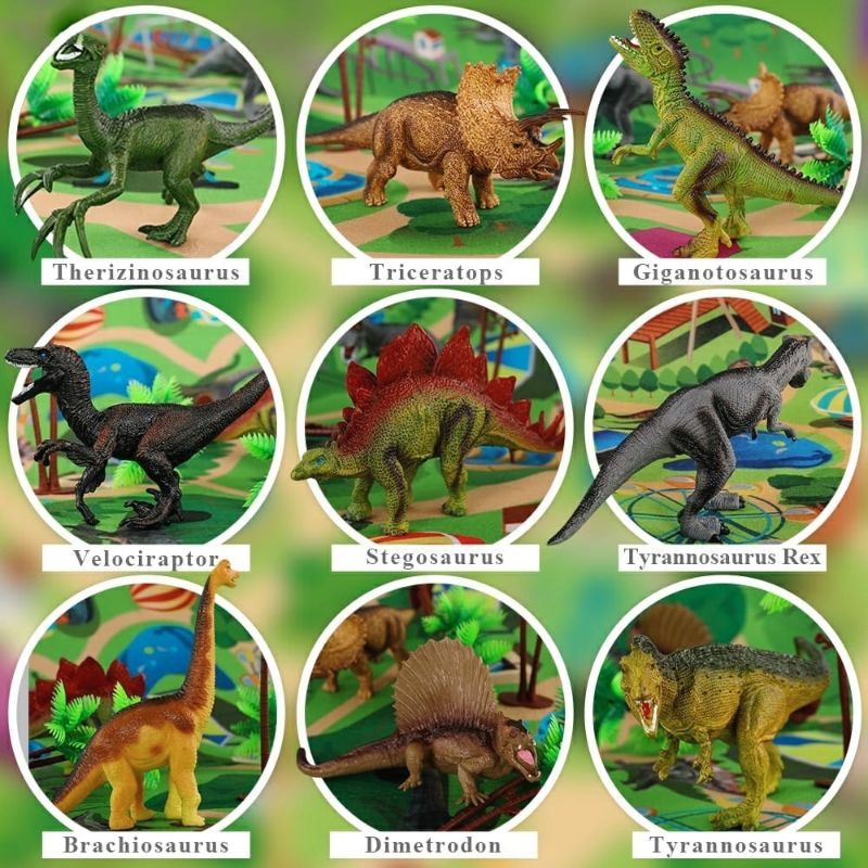 Mainan Edukasi Miniature Dinosaur/Dinosaur park/Mainan dinosaur
