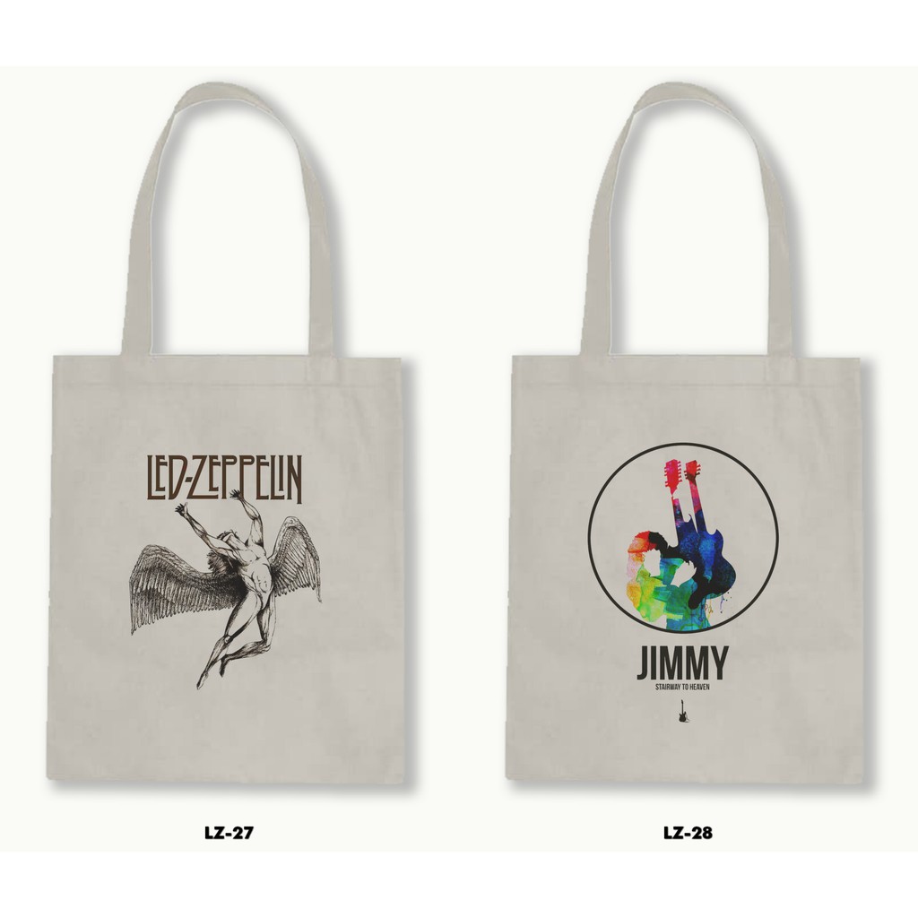 TOTE BAG BLACU - LED ZEPPELIN .02