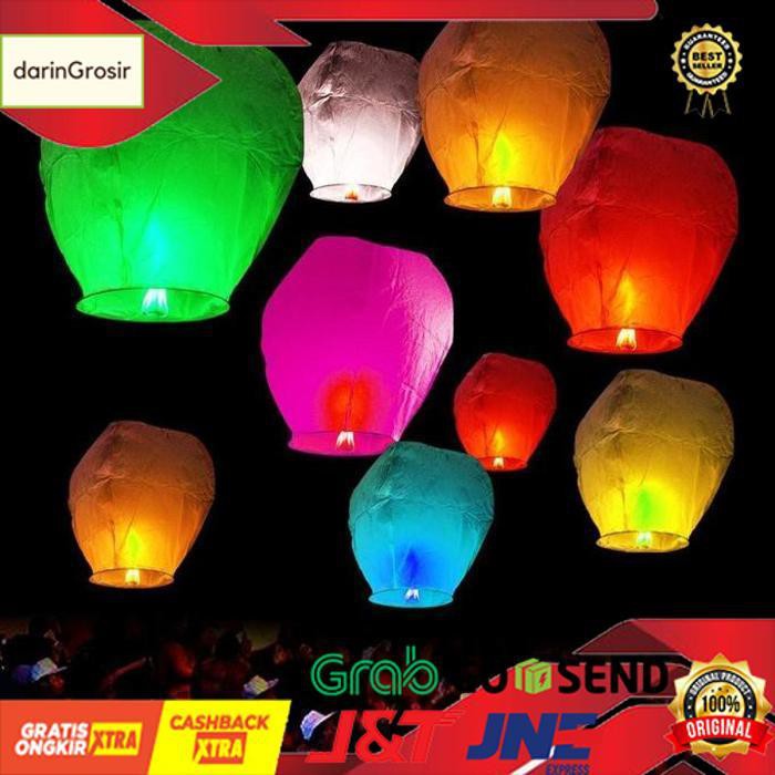 Lampion Kertas | Lampion Terbang | Flying Lantern | Lentera Terbang