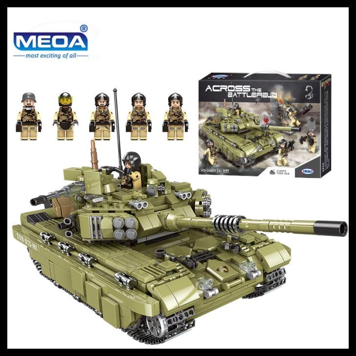 Xingbao Bricks Xb-06015 Scorpio Tiger Tank Accross Battlefield Kode 574