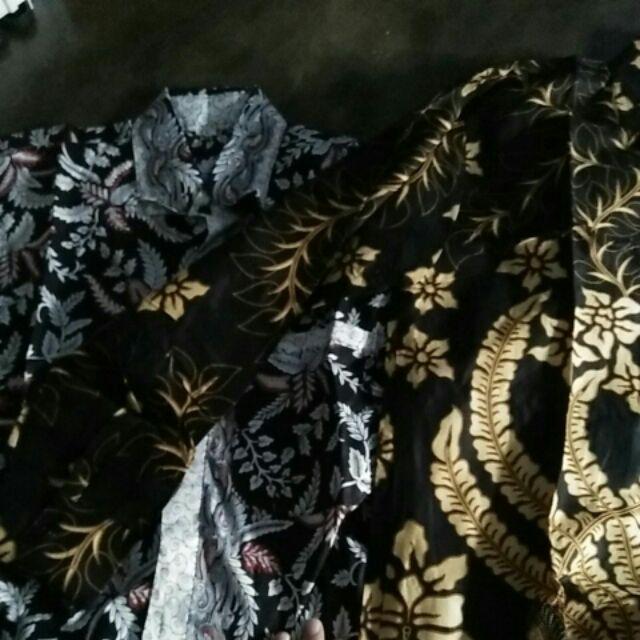 Kemeja Batik Pria Lengan Panjang Size M L Xl Xxl Bswart Batik Hrb026