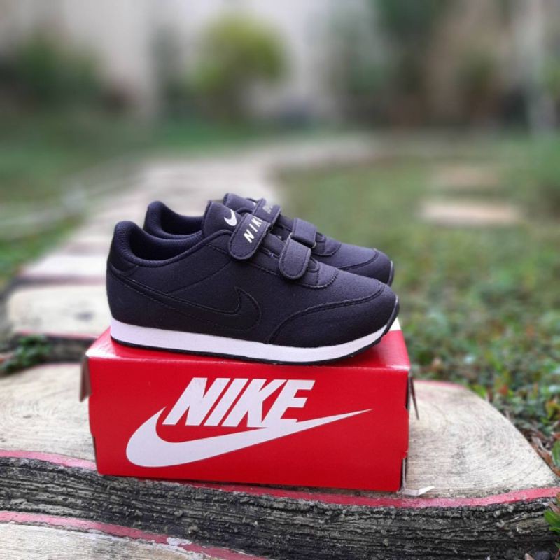 SEPATU NIKE ANAK HITAM PREMIUM QUALITY NIKE KIDS HITAM PUTIH