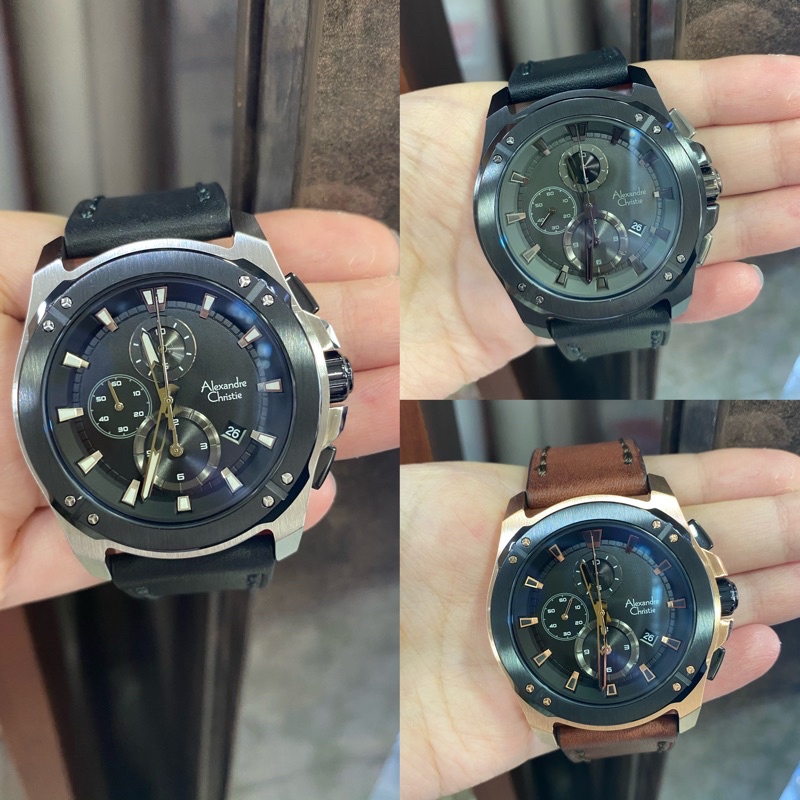 JAM TANGAN PRIA ALEXANDRE CHRISTIE AC6595 AC 6595 MC