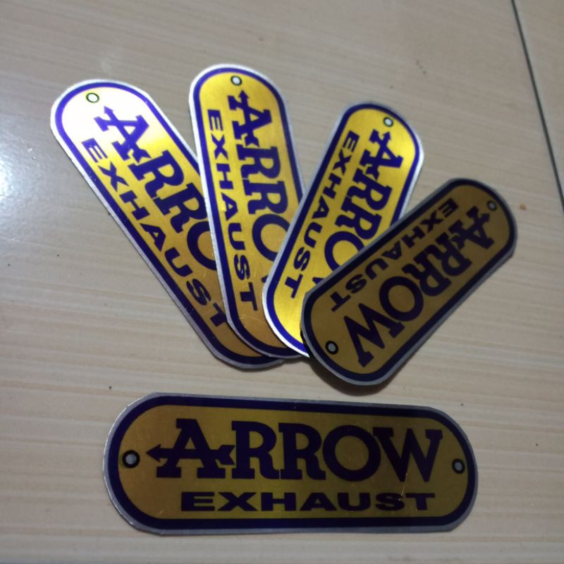 EMBLEM ARROW EXHAUST