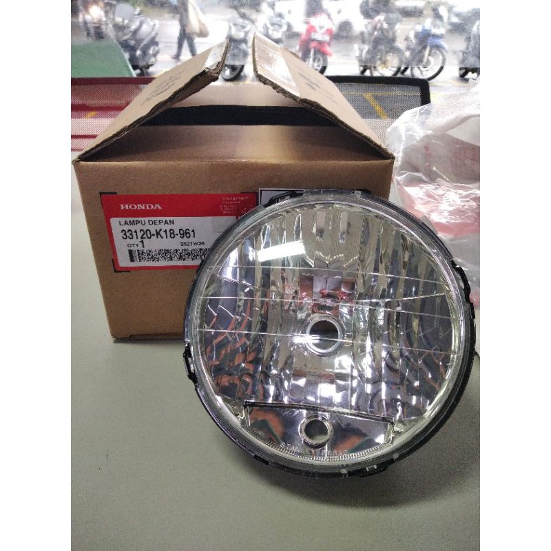 HEADLIGHT UNIT CB VERZA LAMPU DEPAN CB VERZA REFLEKTOR CB VERZA MIKA LAMPU DEPAN CB VERZA 33120K1896