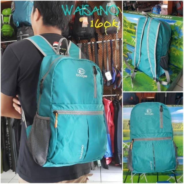 Tas Ransel Boogie Waisano Ransel Lipat Boogie Original