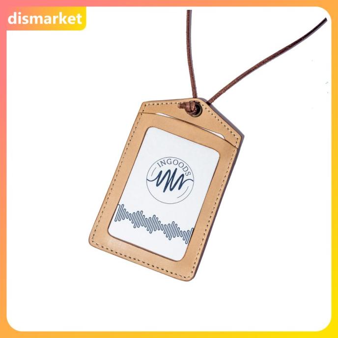 

Office & Stationery | Document Organizer | Id Card Holder - Name Tag Kulit Sapi Asli Unisex - Gantungan Kartu | Best Seller