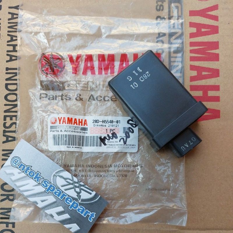 CDI Unit Assy Yamaha Mio Sporty Mio Smile 2008 - 2012 Mio Soul Original Genuine Yamaha 28D-H5540-01
