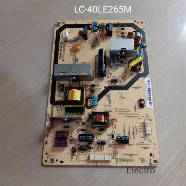 PSU TV SHARP LC 40LE265M LC 40LE265 40LE265