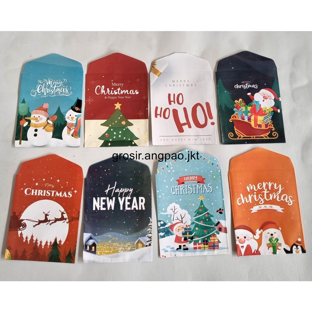 

ANGPAO NATAL DAN TAHUN BARU ANGPAO MERRY CHRISTMAS AMPLOP NATAL UKURAN MEDIUM READY STOCK