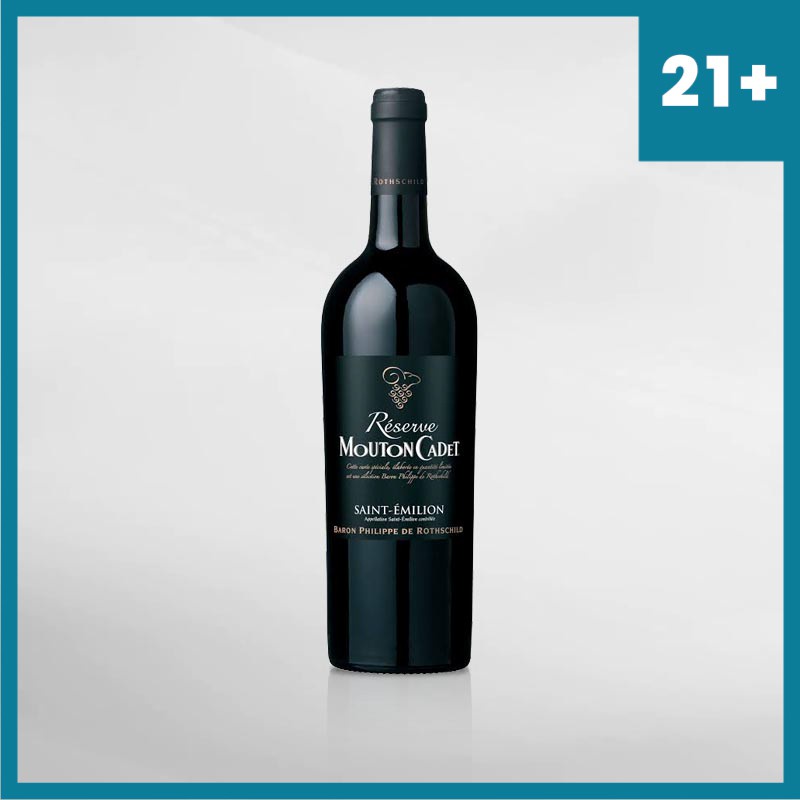 Reserve Mouton Cadet St Emilion 750 Ml ( Original &amp; Resmi By Vinyard )