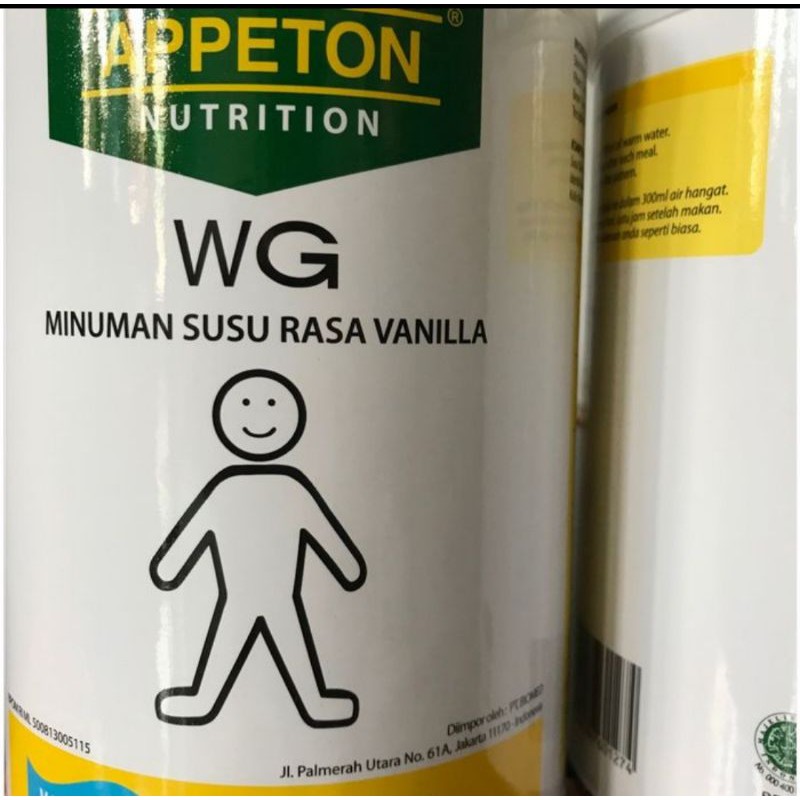 

Appeton Weight Gain Susu Untuk Gemuk Rasa Vanilla (Dewasa) - 900 Gram