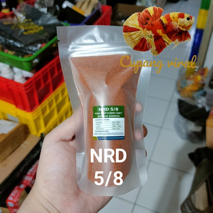 Pelet NRD 5/8 Repack 100 Gram