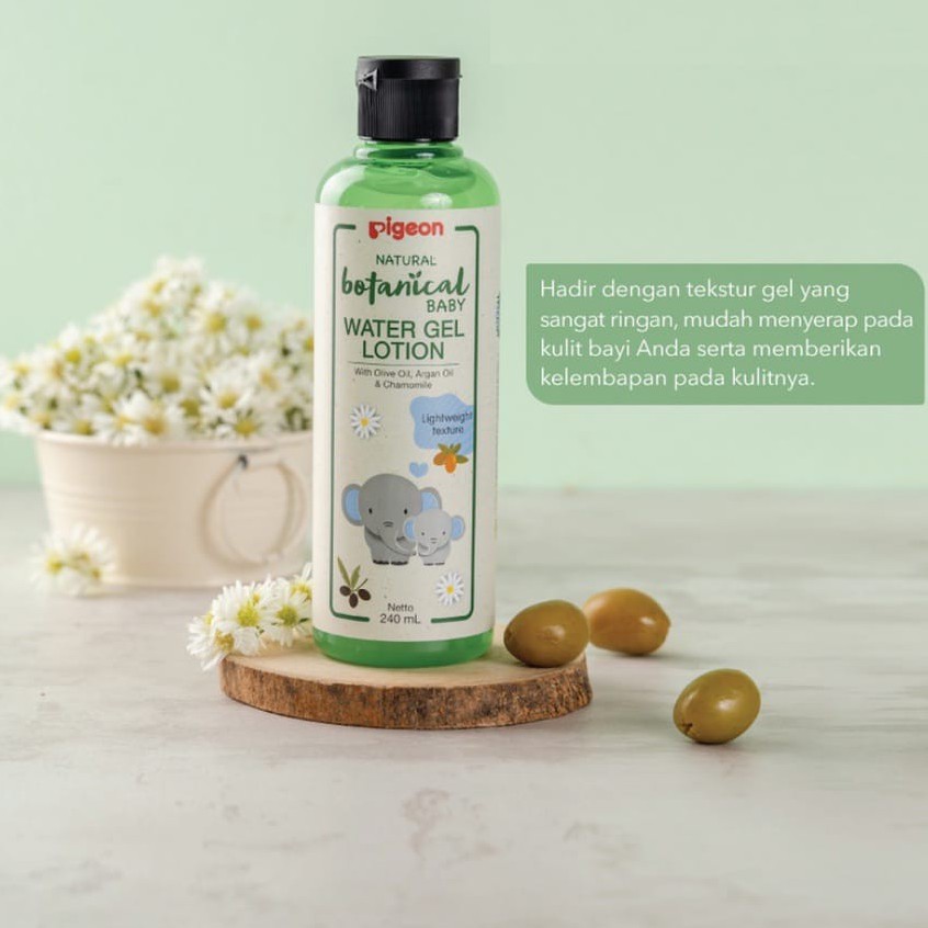 PIGEON Botanical Baby Water Gel Lotion 240Ml 3407