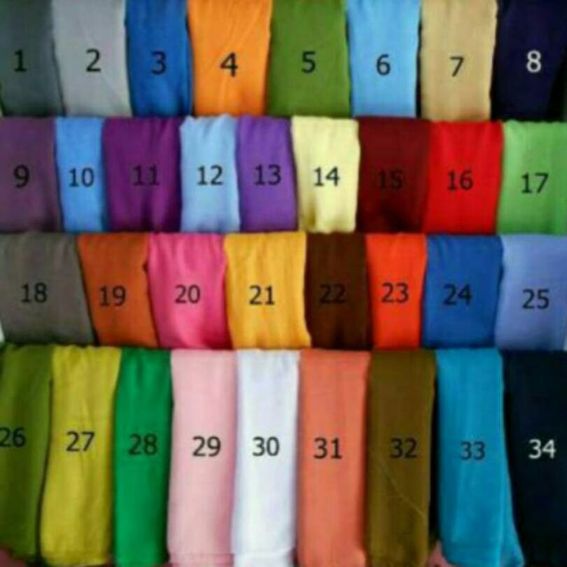 EXLUSIVE jilbab segi 4 paris polos TERMURAH