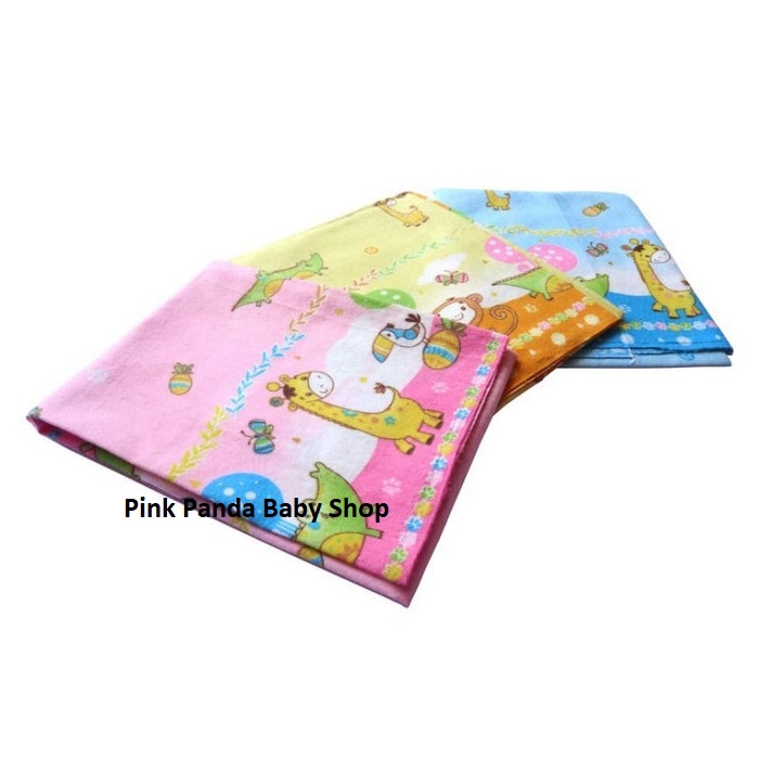 ½ LUSIN BEDONG JUMBO ISI 6 PCS, 90 x 90 Motif Gambar Random Isi 6 Pcs Katun Flanel New [700gr]