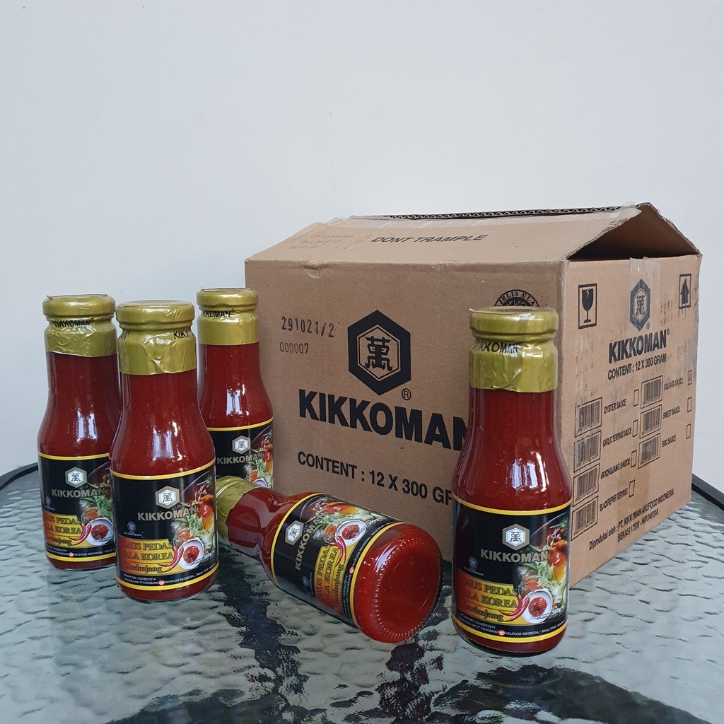 Kikkoman GOCHUJANG HALAL Sauce / Saus Pedas ala Korea Halal 300gr KC